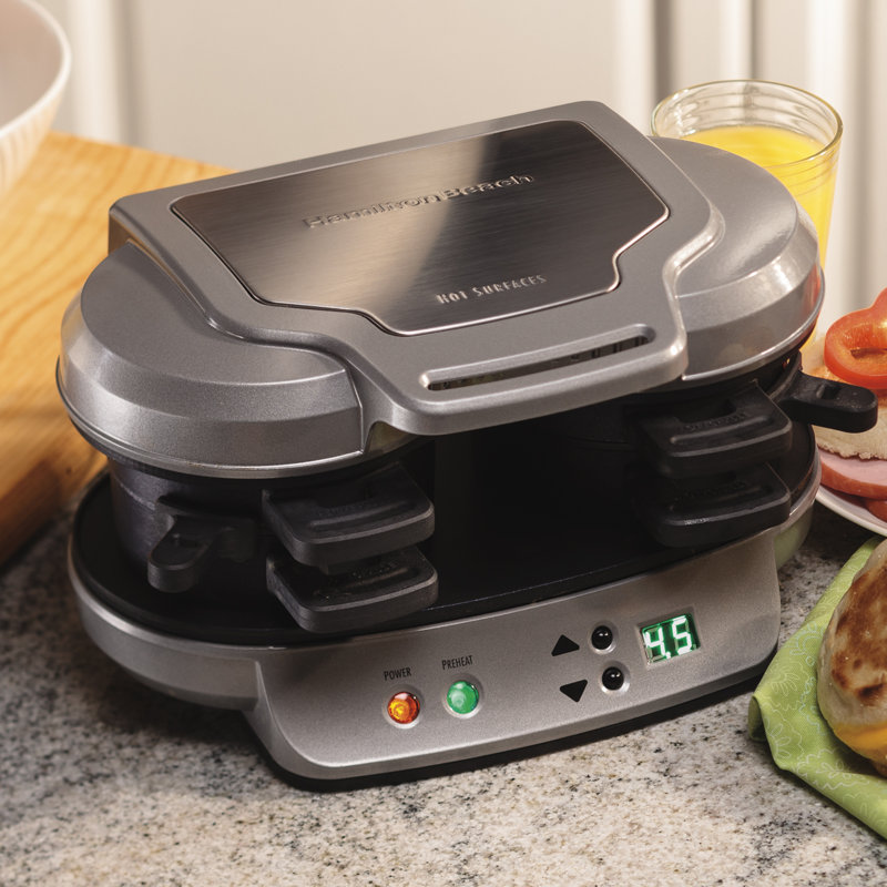 Hamilton Beach Dual Breakfast Sandwich Maker & Reviews Wayfair